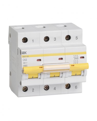 Intrerupator automat ВА47-100 3P C16A