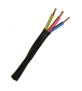 Cablu electric ВВГнг 3x4
