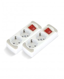 Priza bloc 2prize+intr. 2P+E 16A 250V