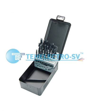 Set burghie metal HSS-R Ø(1.0-13.0)mm