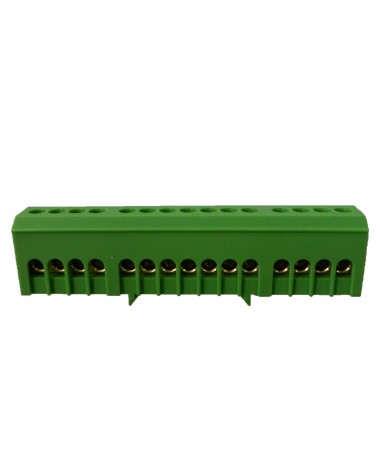 Bara de nul BX15VE 6x9mm 15 gauri (verde)