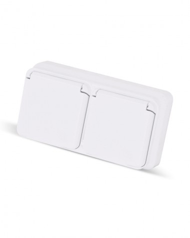 Priza dubla cu impam.si capac aparenta MS0511195