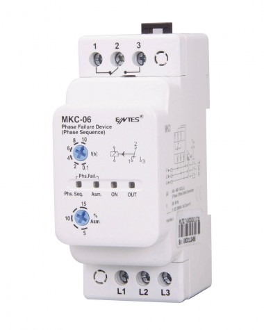 Releu monitorizare faze CEPC-06(MKC-06) 380V AС