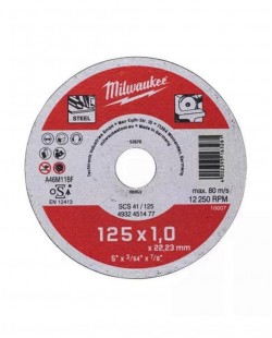 Disc slefuitor metal ø125x22.23x1.0mm WCS41
