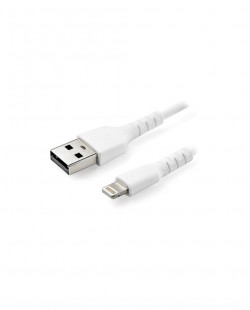 Cablu USB de incarcare Lightning 1,5m 2,4A Alb