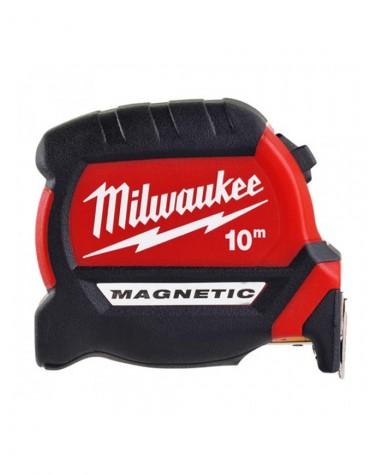 Ruleta Milwaukee Magnetic Tape Premium Gen3, 10m 27mm,4932464601