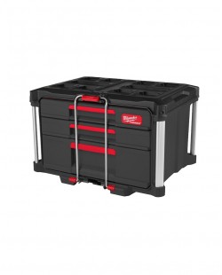 Cutie depozitare Milwaukee PACKOUT 2+1 cu sertare, 4932493190