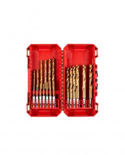 Set 19 burghie  Milwaukee SHOCKWAVE HSS-G RED HEX 1/4